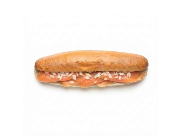 Broodje gerookte zalm