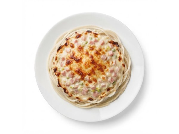 Spaghetti Giovanni gegratineerd