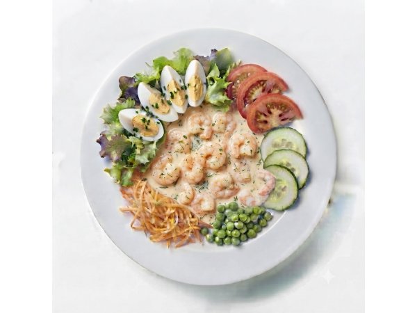 Scampi's in roomsaus